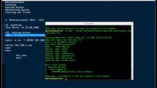 Hacking - Scanning, Enumeration, Hydra