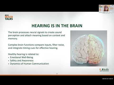 The Hearing Brain: Early Intervention for Hearing Loss