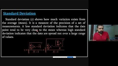 Data Analysis - Sample and Population | V Sem B.Sc. Chemistry | Malayalam
