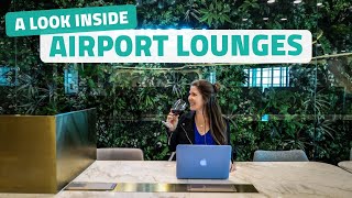 Inside Airport Lounges & How You Can Get In Too!