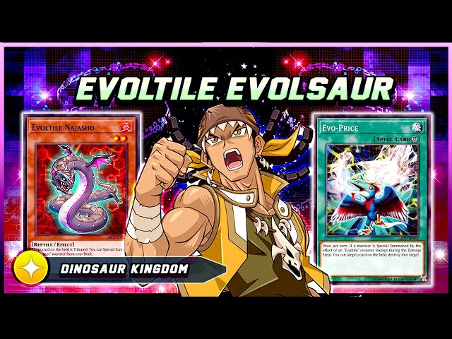 NEW EVO SUPPORT EVO-PRICE EVOLTILE EVOLSAUR DECK! [Yu-Gi-Oh! Duel Links] -  YouTube