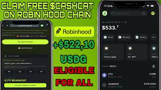 Claim Free Airdrop Cash Cat CASHCAT ~ $522 USDG on Bitgetwallet