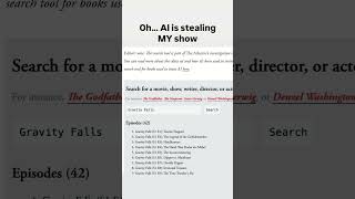 AI has STOLEN Gravity Falls! | #alexhirsch #grunklestan #animation