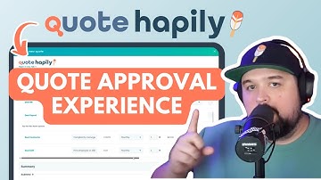 Quote Approval Experience in HubSpot using quote•hapily