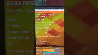 6400 FPS #Shorts #FPS #Furmark #Reparo  #serbia #gamingpc #999fps #nvidia