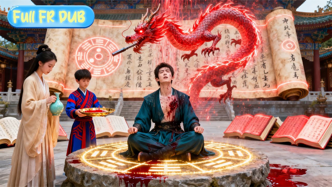 Brisé et chassé,il pénètre dans le temple, éveille le sang du Dragon Impérial et contrôle l’univers！