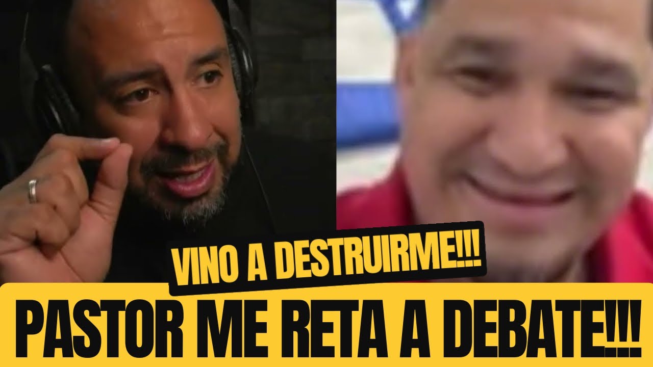 Pastor ME RETA A DEBATE EN VIVO! ¿Por qué mienten?