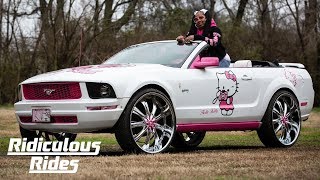 My Hello Kitty Mustang | RIDICULOUS RIDES