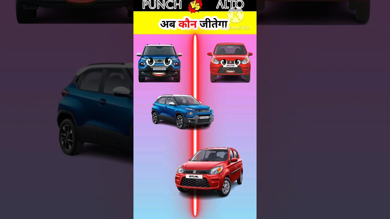 TATA Punch vs Alto 🔥💯 Full Competition Video 🤯😱 || 