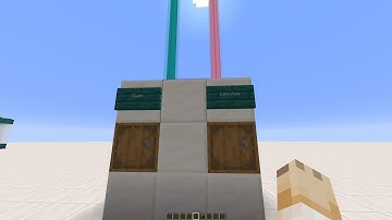Minecraft SMP Post Office beacon system to show who has mail