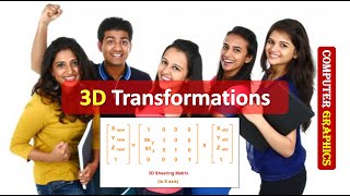 Computer Graphics 3D Transformations | Computer Graphics | 3D Transformations
