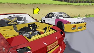 Tandem Drift With Hoonigans Twerkstallion Build And Drift Fr Legends
