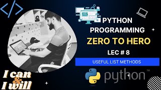 All Important Python List Functions in One Video - Lec # 8