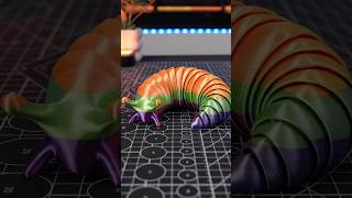 🐛Wiggle. Bend. Repeat.🐛 #3dprinting #toys #3dprinter #fidgettoys