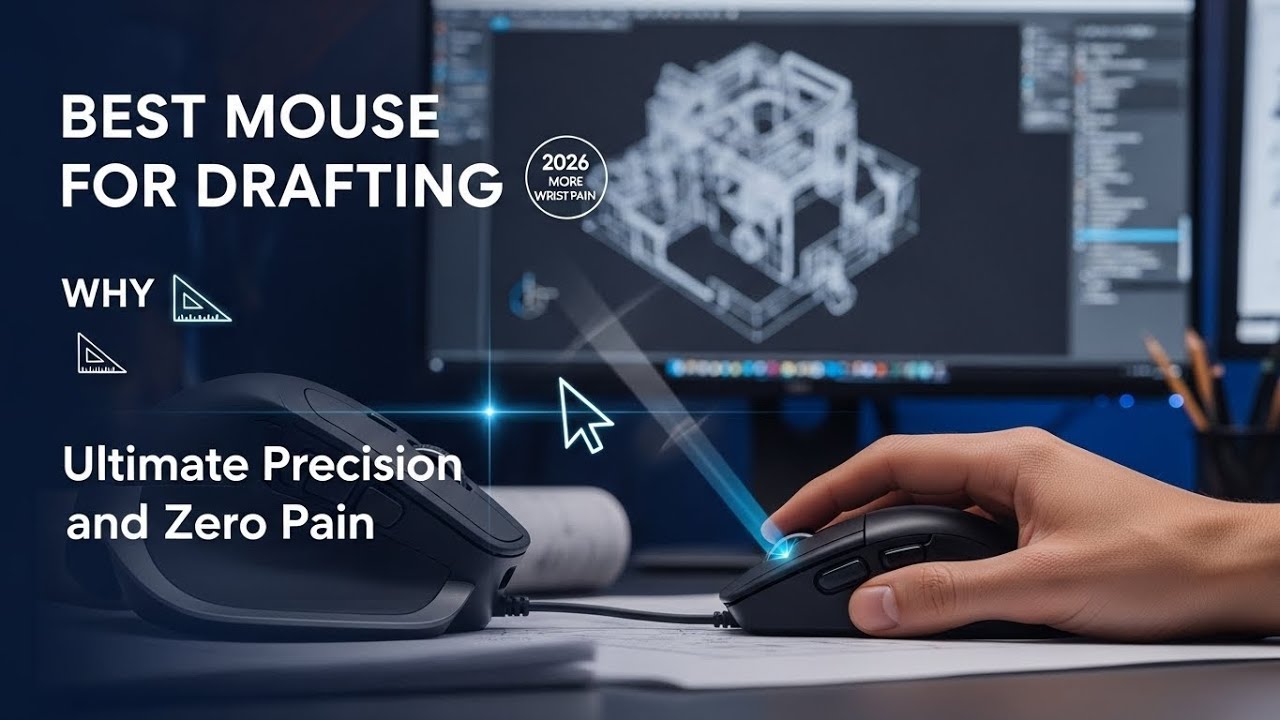 ТОП-5 лучших мышей для черчения 2026 года | Идеальный инструмент для точной работы в САПР