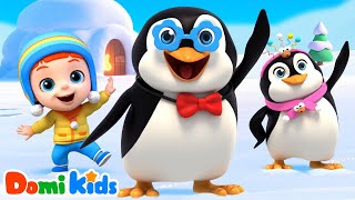 freeze dance lovely penguins new sing along domi kids nursery
