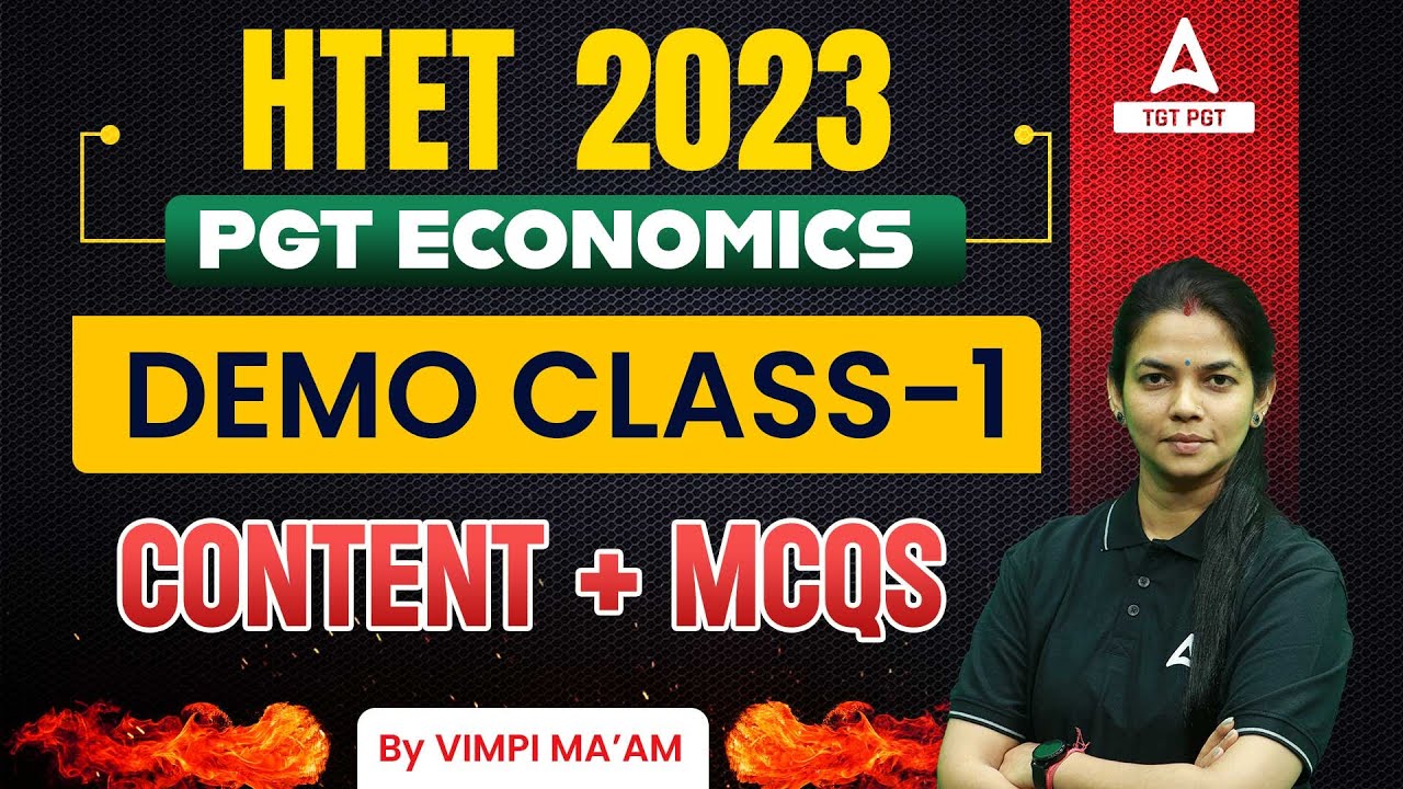 htet-pgt-economics-preparation-htet-pgt-economics-class-1-by-vimpy