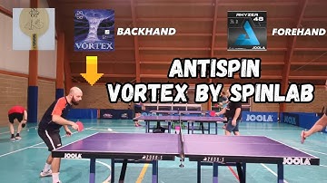 ANTISPIN | SPINLAB VORTEX 🏓 (First training)