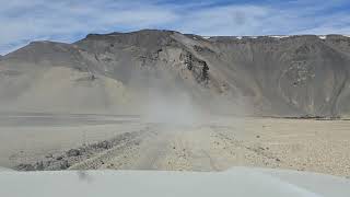 PUMICE Road: Within a Sea of Askja 1875 Pumice, North Iceland #fieldwork #drive #volcano #geology