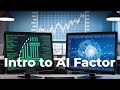 💡Introduction to AI in Quant Backtesting – How Machine Learning Enhances Factor Models