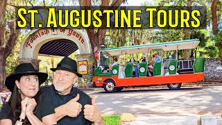 St Augustine Florida Tour Options | Trolley and Boat Tour | What Was Our Favorite Tour? - S6:E3