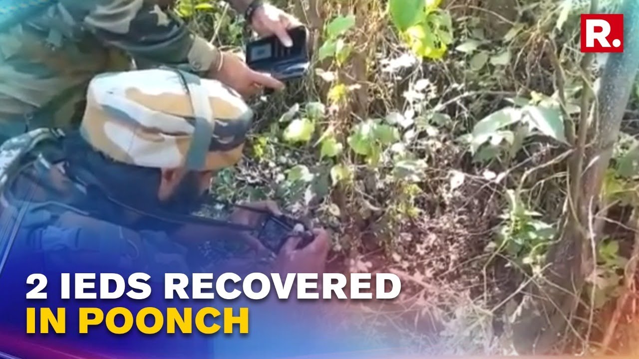 Indian Army Recovers 2 IEDs In Poonch Amid Ongoing Encounter Ops | Poonch Encounter Update