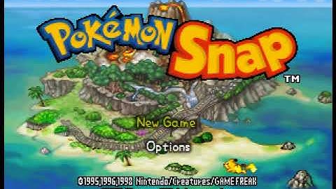 Me Playing Pokemon Snap on Retroarch