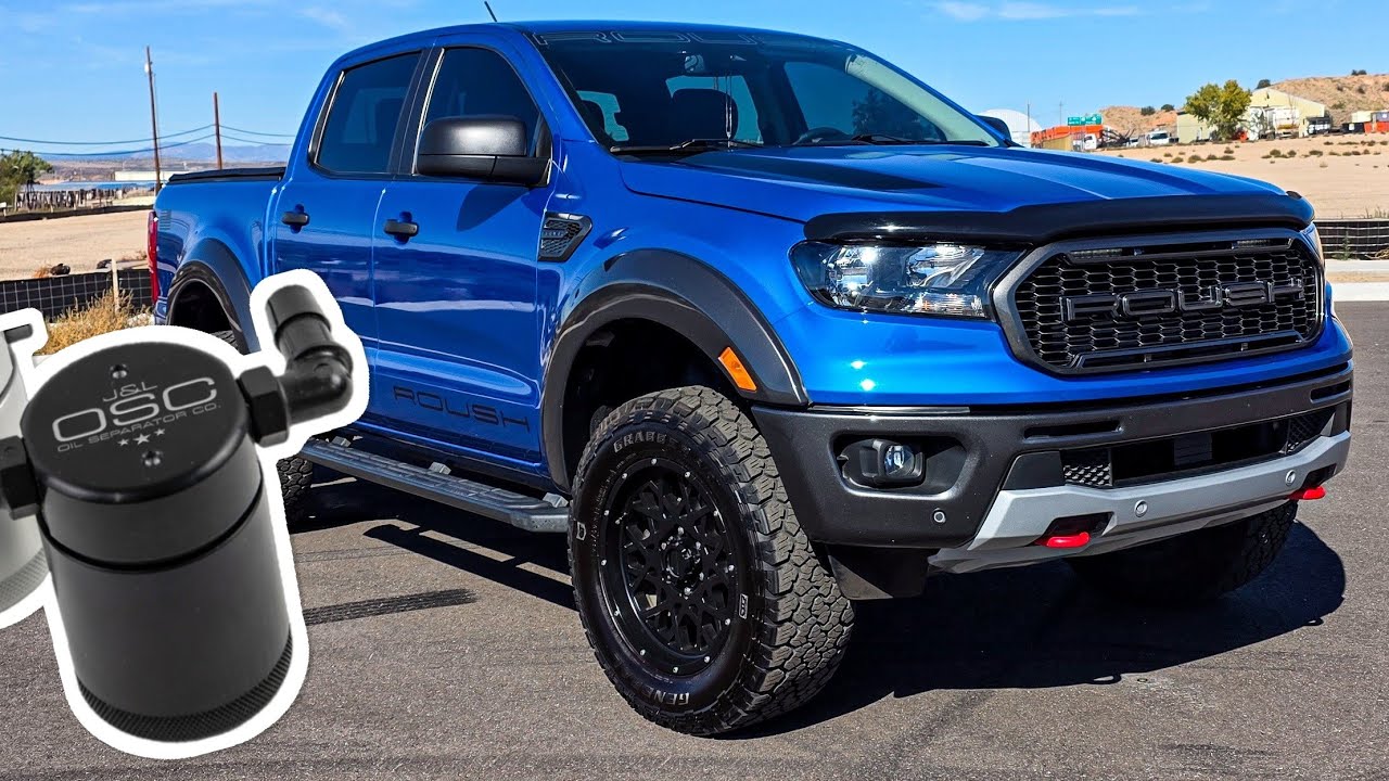 2019-2024 Ford Ranger 2.3L ecoboost J&L Oil Catch Can