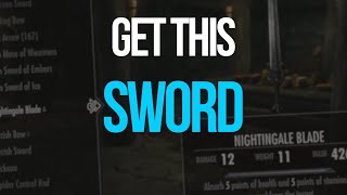 Skyrim How To Get Nightingale Sword