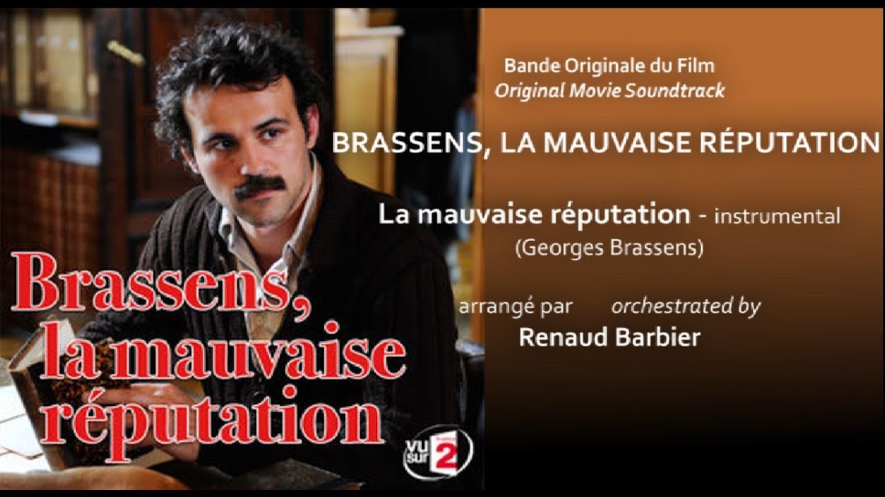 Georges Brassens - LA MAUVAISE RÉPUTATION - Instrumental [INÉDIT HQ
