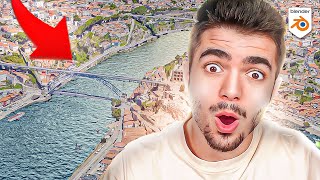 Faire n'importe quelle ville sur Blender ?