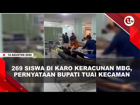 269 SISWA DI KARO KERACUNAN MENU MBG, SPPG DIKELOLA KODIM SETEMPAT | U-NEWS