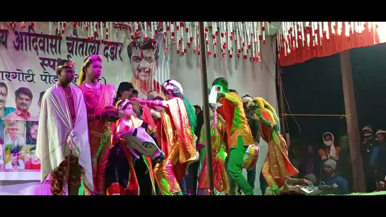 Dandar Dhemsa Video Gargoti pod & Spardha Dandar Rohpat 2024