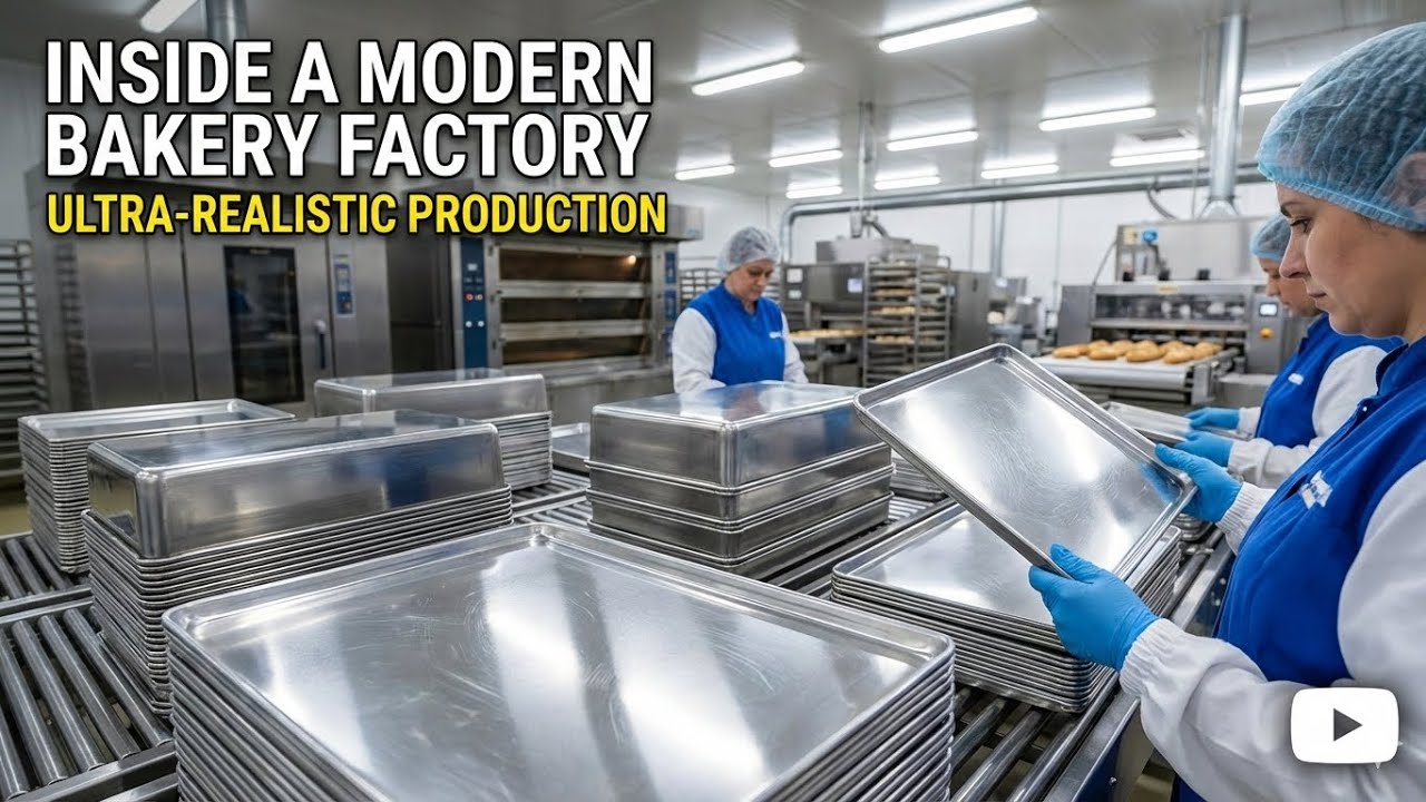 How Heavy-Duty Steel Bakery Boxes Are Manufactured | Industrial Production Process 