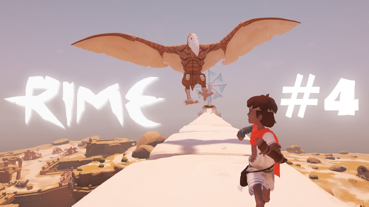 RiME Walkthrough Part 4- Fried Pterodactyl Bird!