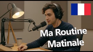 Ma Routine Matinale En Français My Morning Routine In French
