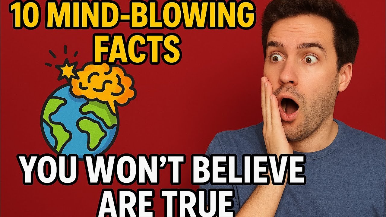10 MindBlowing Facts You Won’t Believe Are True 🌍🤯 facts mindblowing