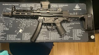 How to change Zenith ZF -5 (MP5 Clone) hand guard / fore grip.