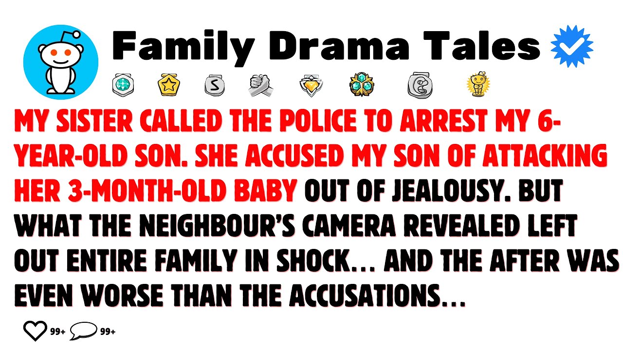 My Sister Called The Police To Arrest My 6-Year-Old Son. She Accused My Son Of Attacking Her...