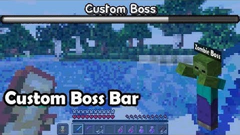 Custom Boss Bar Tutorial (Minecraft 1.13+)