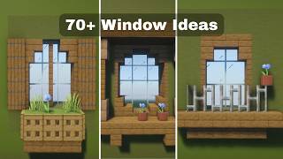 70+ Minecraft Window Ideas In Under 9 minutes