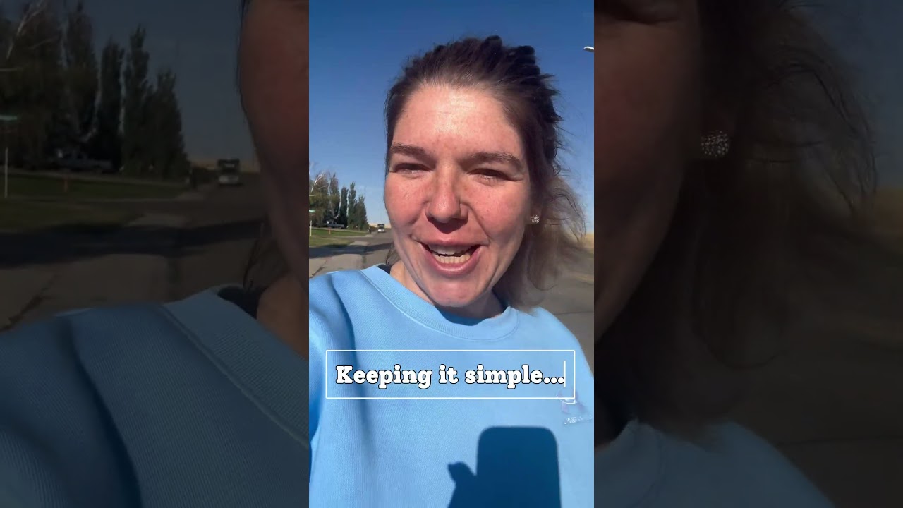 Day 60 - keeping it simple  