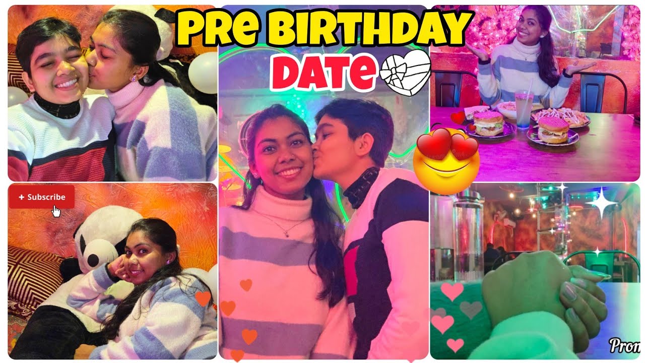 ROMANTIC Pre Birthday DATE🥂🥰Unmarried Lesbian Couple Vlog🏳️‍🌈🧿