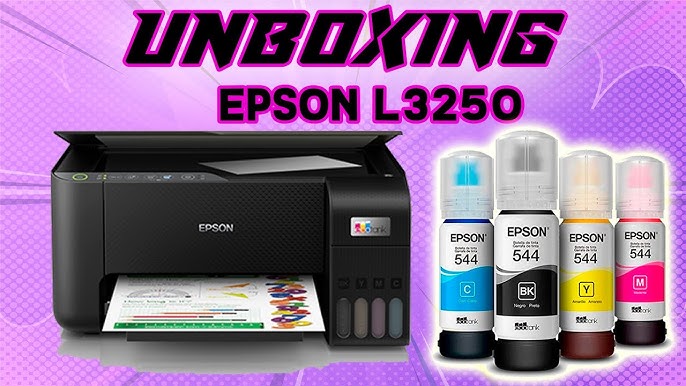 Impresora Epson Ecotank L3250 Multifuncional Wifi A Color Color Negro