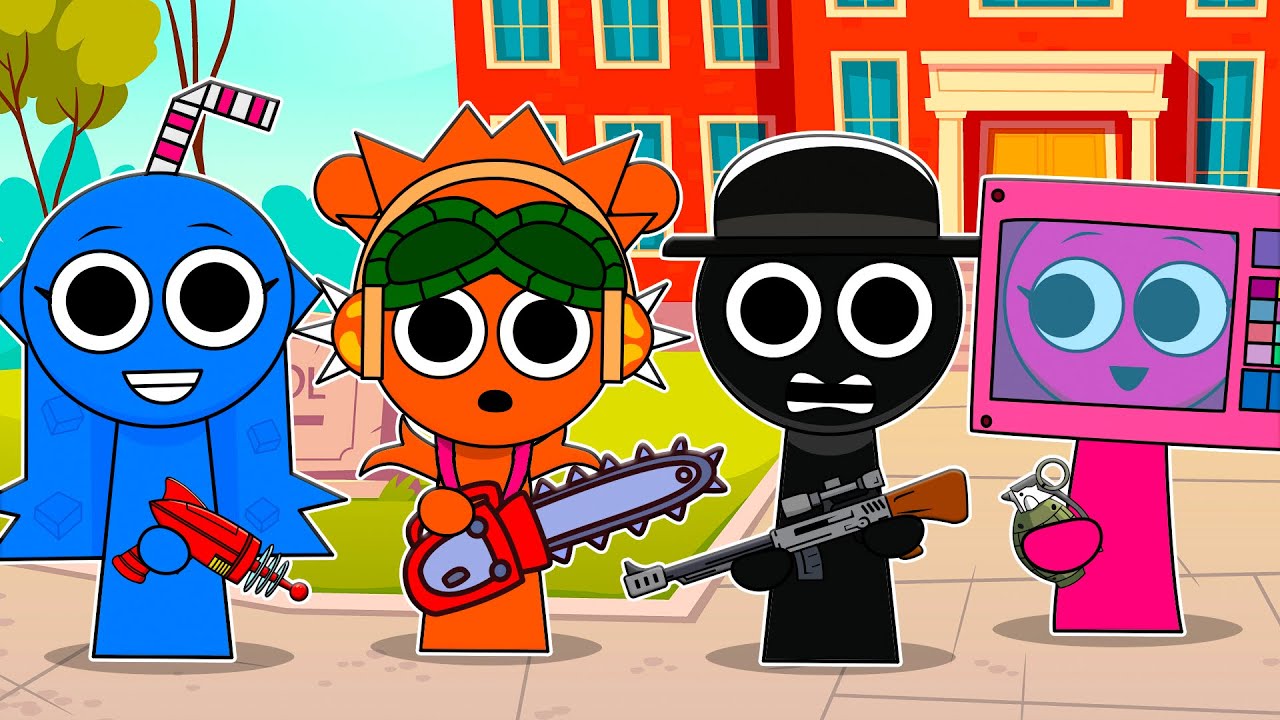 Incredibox Sprunki NEW MOD WEAPON MOD | Animation