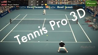 Tennis Pro 3D - Gameplay IOS & Android screenshot 2