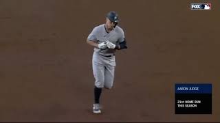 Aaron Judge mocking Jose Altuve
