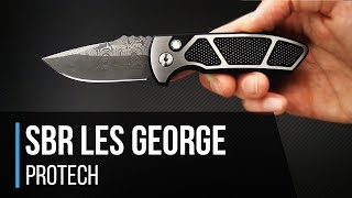 Protech SBR Short Bladed Rockeye Les George Automatic Overview