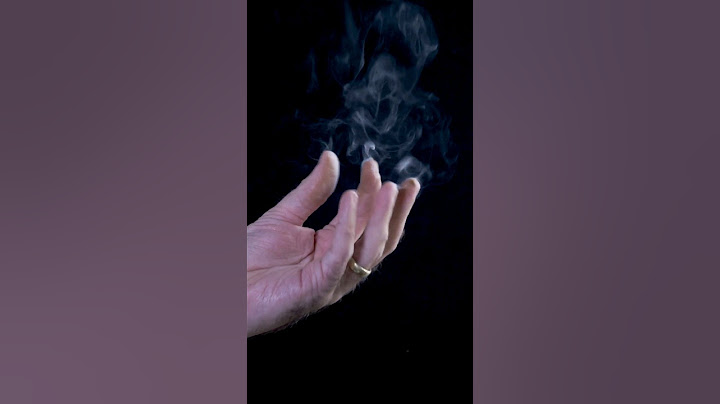 Smoke From Fingertips