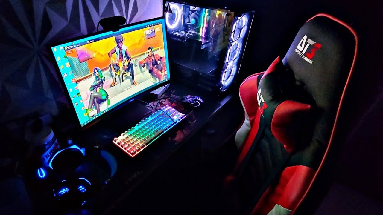 SONHO REALIZADO! COMPREI O MELHOR PC GAMER 2021 BOM BARATO PARA JOGAR FREE FIRE! PC GAMER BOM BARATO